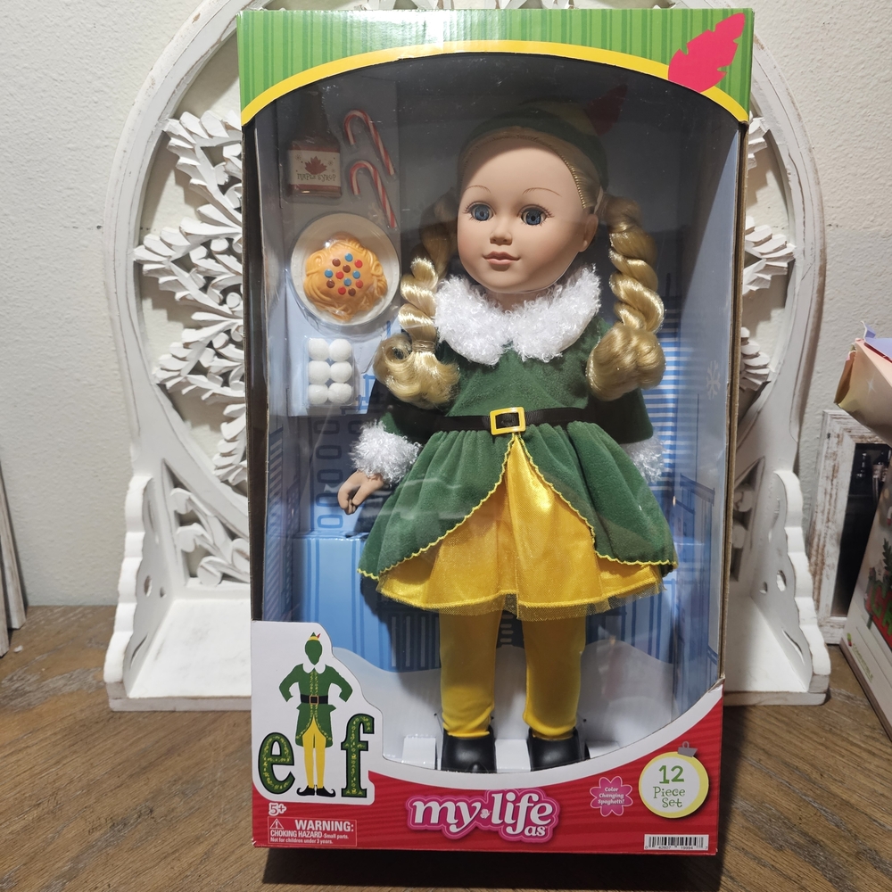 NEW My Life Limited Edition Elf Doll with Green and Yellow Outfit